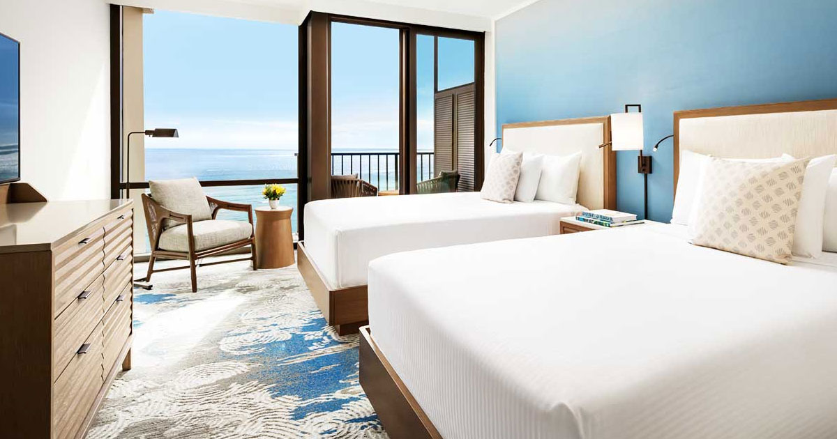 パンツ 501E デラックスオーシャンビュー | ハワイ・ワイキキのホテル [ハレプナ