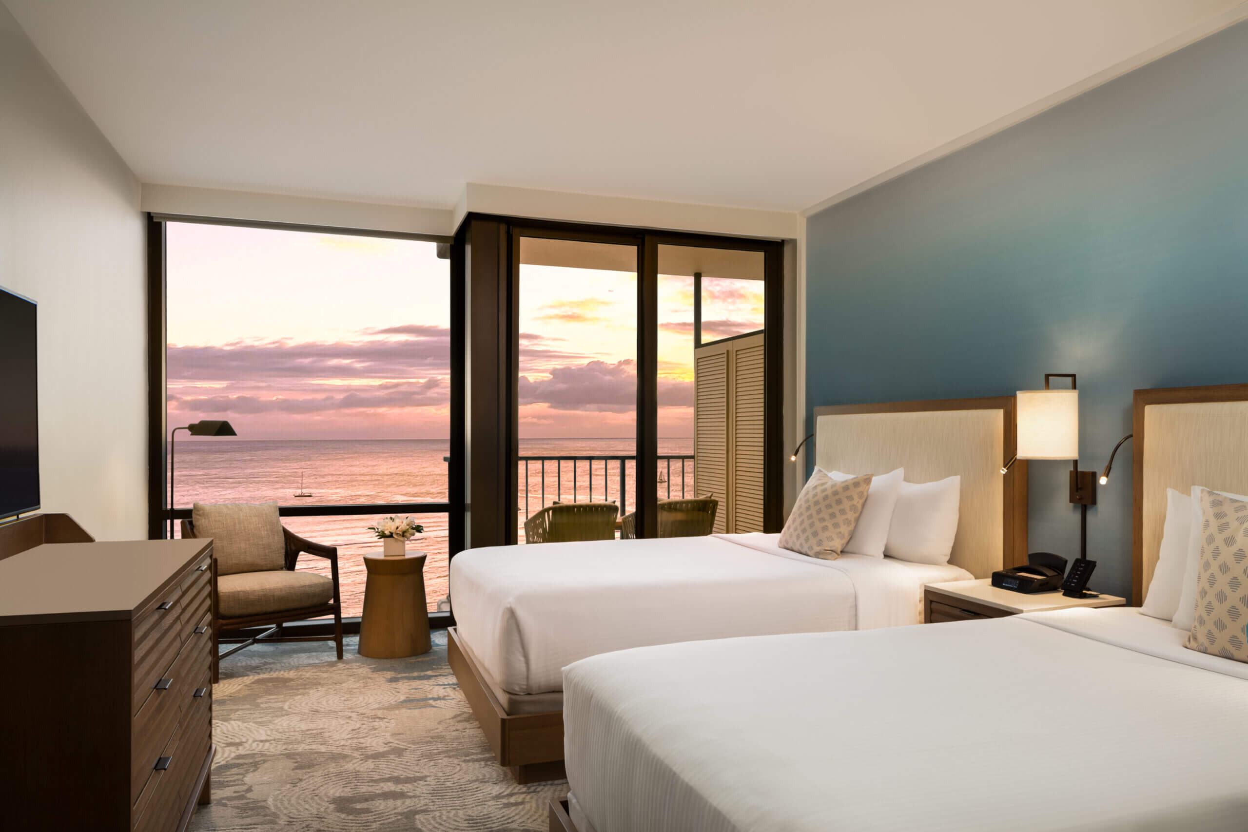 Standard Waikiki View room at Halepuna